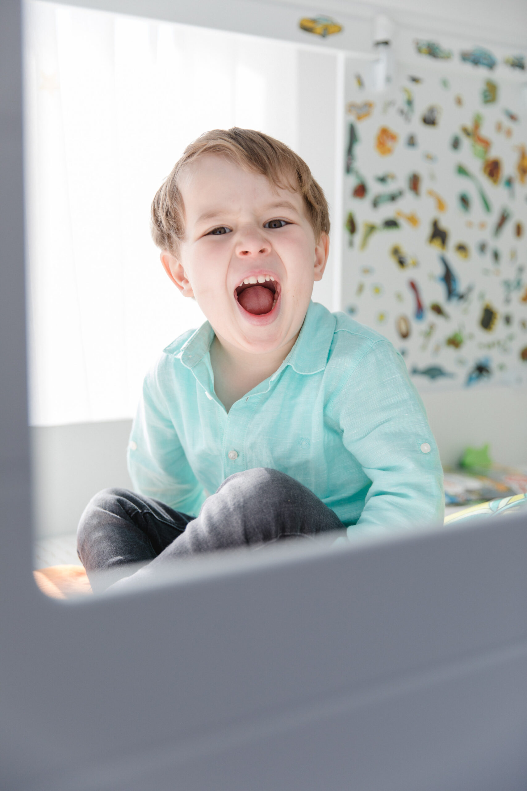 Familienmoment mit Kindern