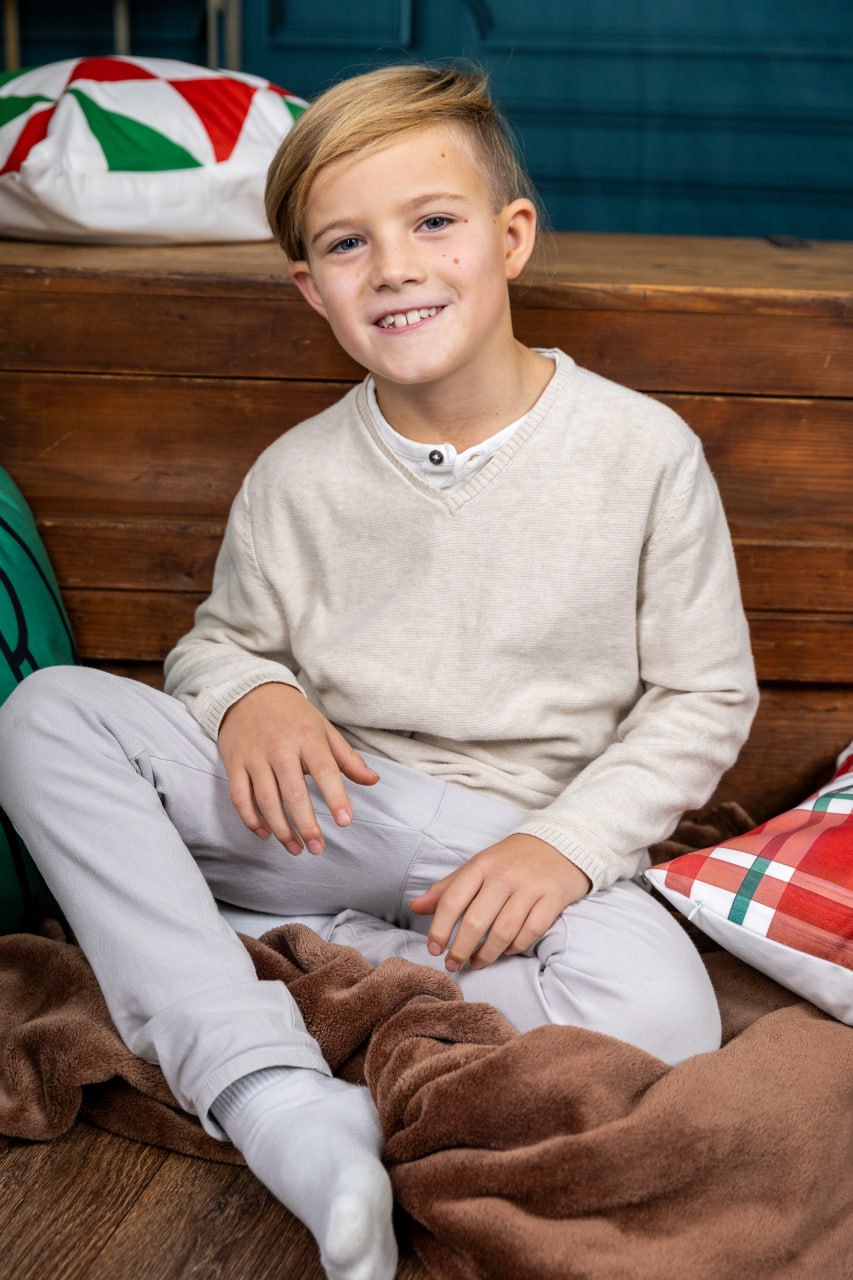 Weihnachtsfoto im Baby-Memories-Studio