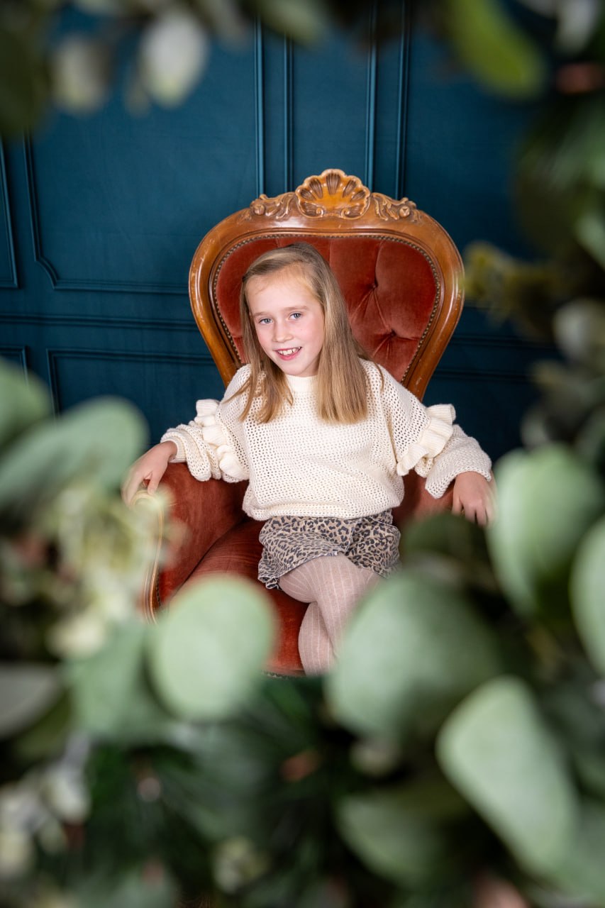 Weihnachtsfoto im Baby-Memories-Studio