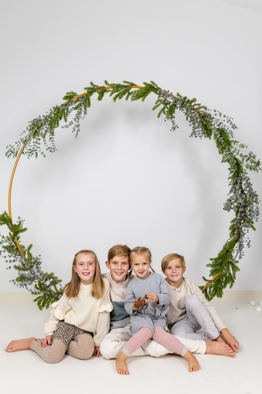 Weihnachtsfoto im Baby-Memories-Studio