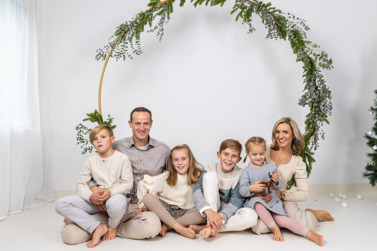 Weihnachtsfoto im Baby-Memories-Studio