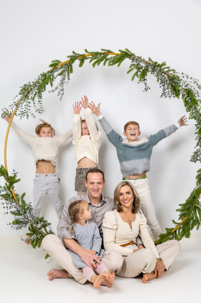 Weihnachtsfoto im Baby-Memories-Studio