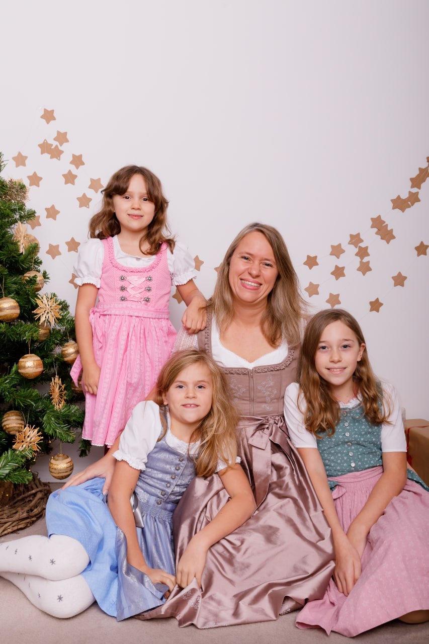 Weihnachtsfoto im Baby-Memories-Studio