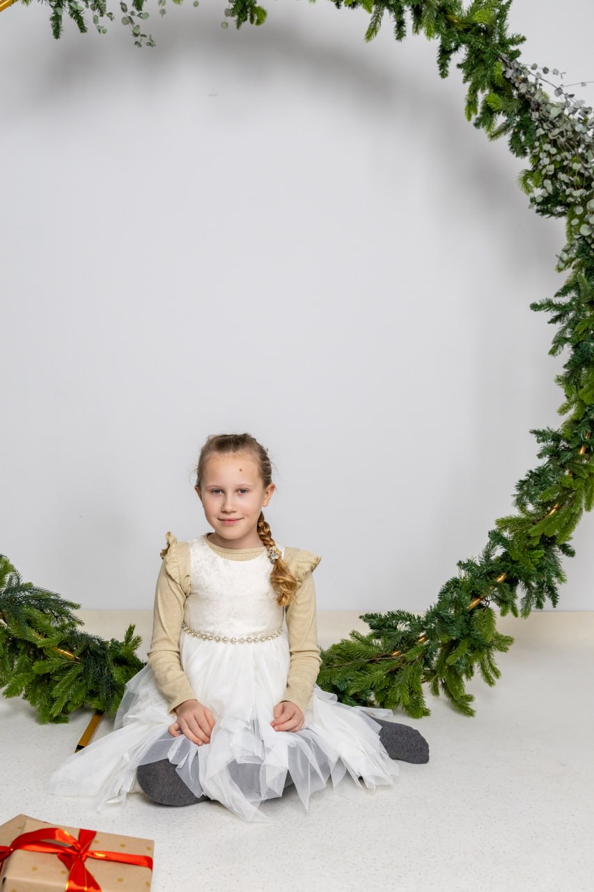Weihnachtsfoto im Baby-Memories-Studio