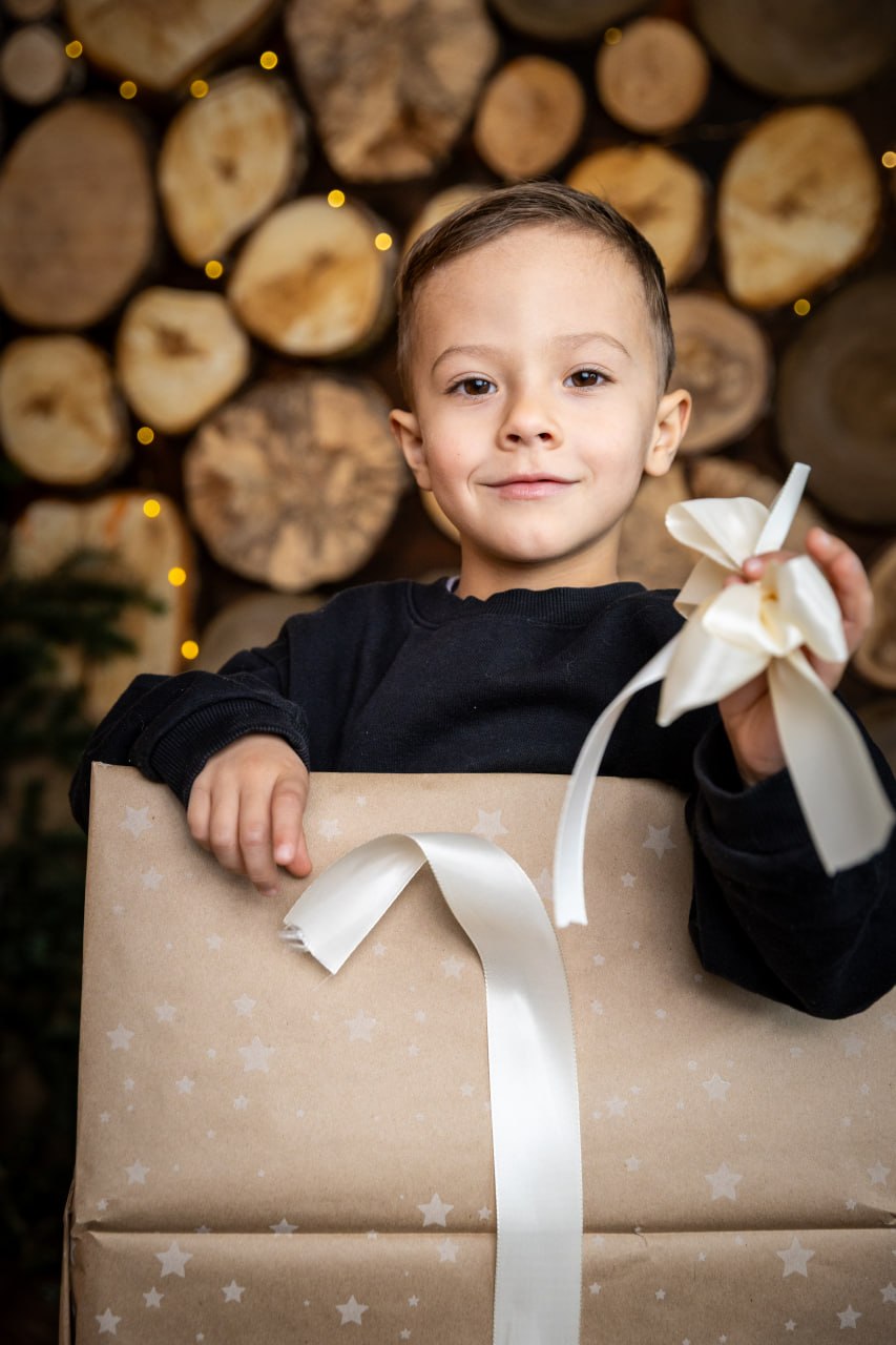 Weihnachtsfoto im Baby-Memories-Studio