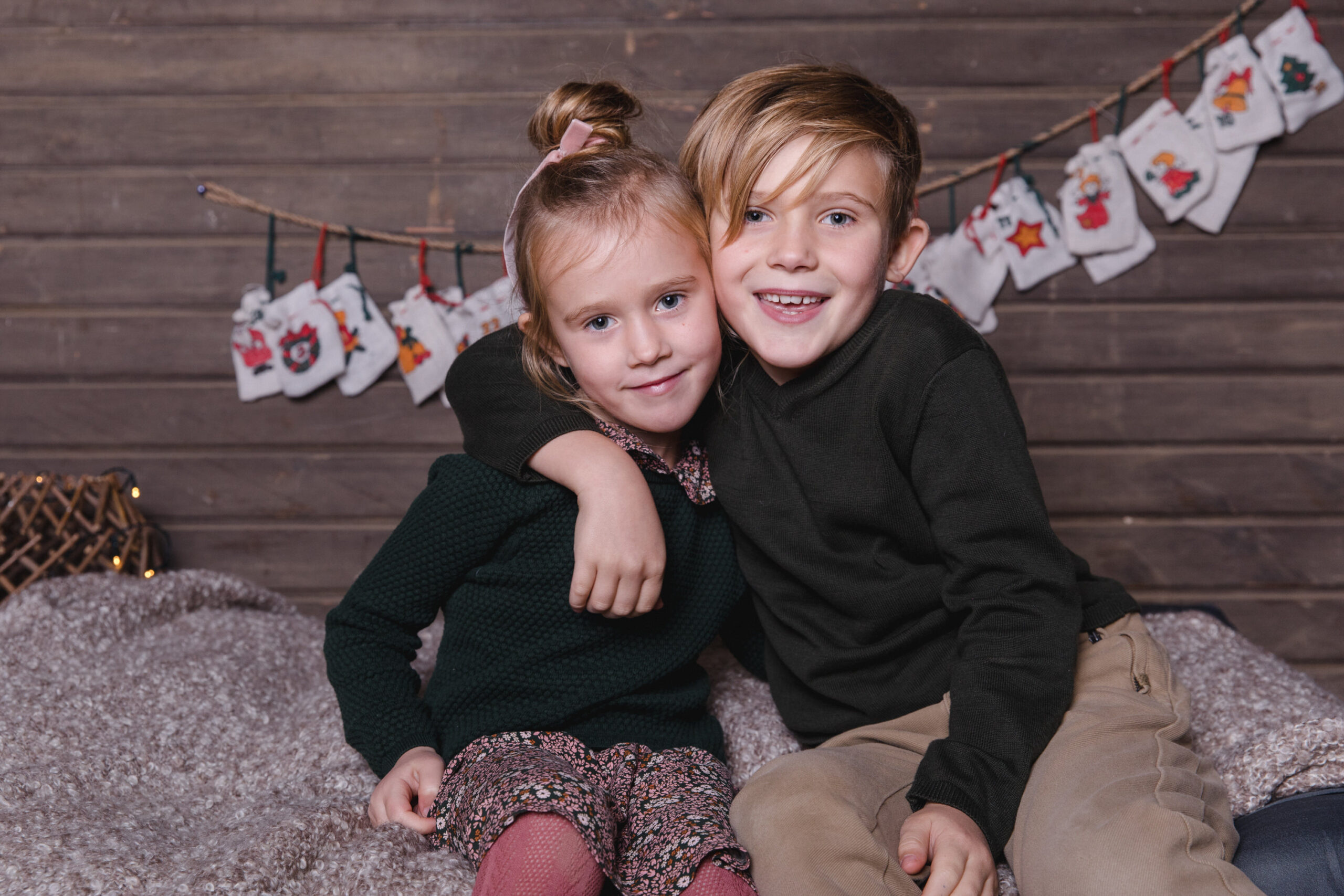 Natürlicher Weihnachtsmoment
