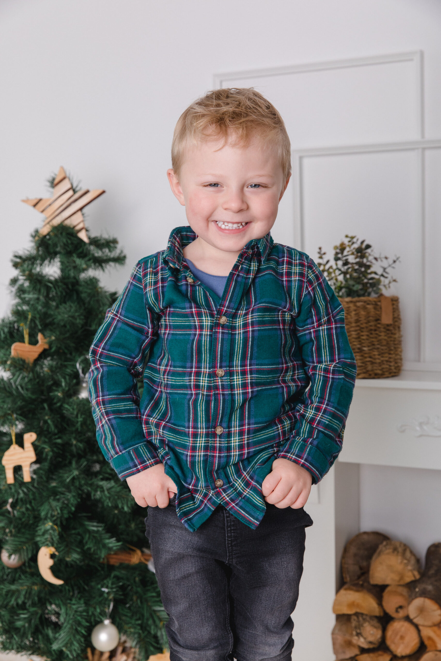 Weihnachtliche Fotografie im Studio